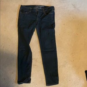 American Eagle Dark Wash Skinny Jeans